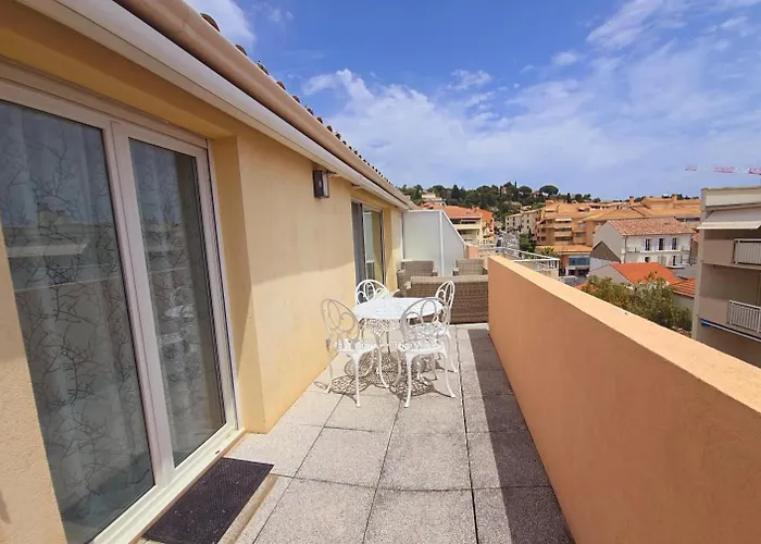 A Pied Lumineux Avec Terrasse Апартаменты Сент-Максим